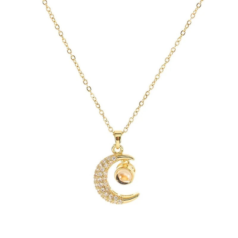 Mood-moon Necklace